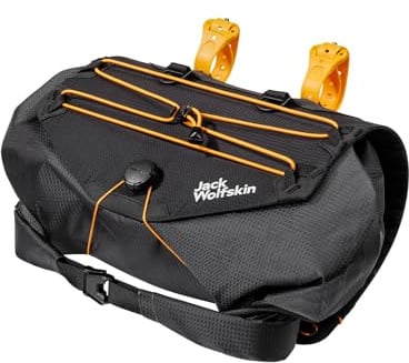 Jack Wolfskin Morobbia Flash Black Lenkertasche, Einheitsgröße, Schwarz