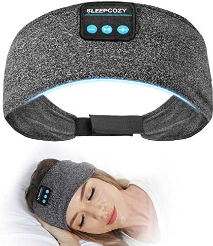 ASMRBAND Sleep Headphones Bluet00th Headband Wireless - Sleeping Headphones Adjustable [FIT for Side Sleepers,Headband Headphones - Sleep Mask with Bluet00th Headphones - Sleep Noise Cancelling