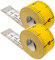 Schneidermaßband, 2 Stück, universal Massband mit 200 cm Gesamtlänge, 2in1 Maßband mit CM und Zoll Skalierung, Ausmessung von Kleidung, Körper-Fett, Rollmaßband, Rolle Messband mit Aufbewahrungsknopf
