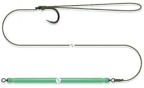 MadCat Fishing Rig, Länge 55cm, Grün, Multi, 10 pounds, Einheitsgröße