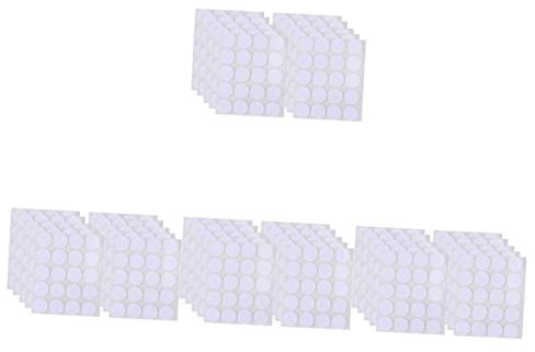 HOMSFOU 40 Blätter Kerze Doppelseitiger Aufkleber Doppelseitige Kerzenaufkleber Kerzen-adventskalender Kerzenhalter Für Kerzen Im Glas Kerzenkleber Kerzenringe Pummelig Docht Schaum Kitt
