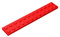 Classic Building Plate 2x12, 50 Piece Bright Red Bulk Plates, Compatible with Lego Parts and Pieces 2445, Compatible with All Major Brick Brands(Colour:Bright Red)