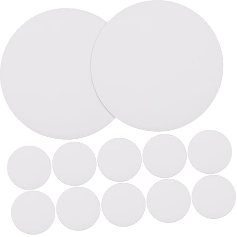 SWOOMEY 20 Piezas Placas De Difusión De Luz Difusores De Pantalla De Lámpara Placas De Difusión Led Pantallas De Lámpara Cubierta De Cubierta Inferior Incorporado Ordenador Personal