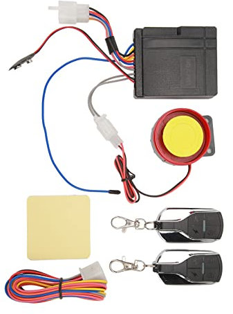 Système D'alarme Moto 12V Kit D'alarme Télécommande Universelle pour Moto Scooter