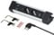 Electraline 61921 Multipresa Scrivania 2 Posti Polivalenti, Schuko + 10/16 A, con 3 USB (2 USB A 3.0A + 1 USB C 20W Power Delivery), Cavo H05VV-F 3G.1 lunghezza 2M, protezione contro sovratensioni