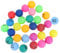 CAXUSD 40pcs 1 40 Ball Small Bingo Balls Outside Toys Outdoor Table Tennis Toys for outside Tennis Party Pong Balls Small Outdoor Playset Outdoor Toy Mini Outdoor Suit Plastic