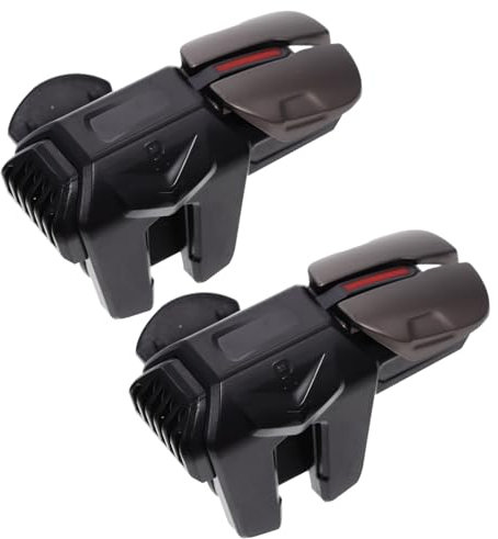 Homoyoyo 1 Pair Game Assist Button Fornite Durable Game Trigger Mobile Games Game Trigger Button Cell Phone Grips Gaming Trigger Game Supply Game Joystick Handle Trigger Abs Tablet Cod