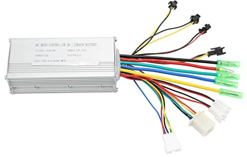 Alomejor 500 W Bürstenloser Motorcontroller 36 V 48 V Rechteckwellen-Hochleistungsdraht für Mountainbike-Lithiumbatterie