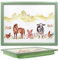 Lesser & Pavey Farmyard Laptray | Bean Bag Trays With Padded Cushion | Suitable For Drinks, Food, Breakfast & Laptop | Lovely Designed Lap Tray For Home & Office - Macneil Studios