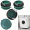 Syiyunran Pies Antichoque Para Lavadora - Verde 1 juego (Pack de 4), tTamaño 7.6x4cm, Antideslizantes Universales Lavadora, Amortiguadores Lavadoras, Secadoras, Frigoríficos, Muebles
