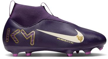 NIKE Jr. Mercurial Superfly 10 Academy Kylian Mbappé Sportschuhe, Grand Purple/Pale Ivory, 38 EU
