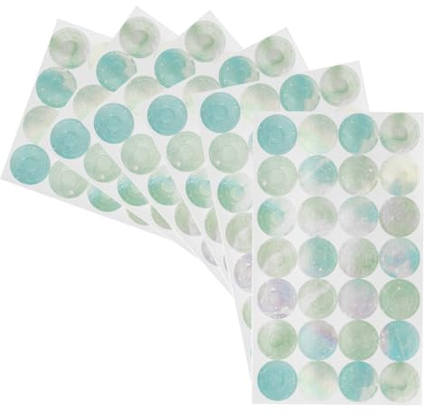 PATIKIL Self-Adhesive Hole Reinforcement Stickers, 560pcs Loose-Leaf Paper Binder Hole Protector Labels for Repair Strengthen Punch Holes, Green