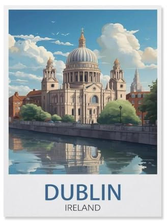 1000 Stück Puzzle，Dublin Irland，Erwachsene Kinder Papier Spielzeug Lernspiel（38x26cm）-R72