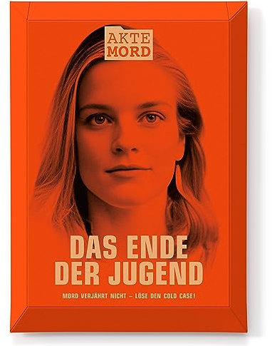 Akte Mord® – Das Ende der Jugend – True Crime Spiel für 1-5 Spieler/realistischen Mordfall lösen Spiel/Krimispiele für Erwachsene/Fallakte Krimispiel/Kriminalfall lösen Spiel für Erwachsene