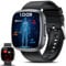 Lgnitek 2025 Smartwatch mit EKG+HRV/BMI/Harnsäure/ΒΙυtｚυcker, 1.75'' HD Gesundheitsuhr Herren Damen mit 24H ΒΙυtdrυck, Herzfrequenz, Körpertemperatur, SpO2, Schlafmonitor, Fitnessuhr für Android iOS