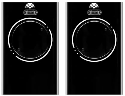 2 telecomandi da garage da 868 MHz, trasmettitore manuale, 2 canali, compatibile con FAAC XT4 868 SLH LR, XT4 868 SLH, XT2 868 SLH, XT2 868 SLH LR, nero