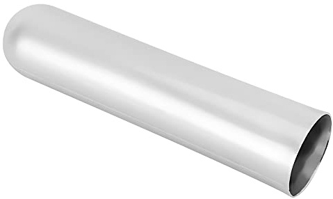 Formas de helado de acero inoxidable | 304 Food - Grade Popsicle Maker | Forma reutilizable para helado/helado casero | Opciones de 0.8 mm de espesor, 47 ml y 90 ml (Caza redonda de taza redonda)