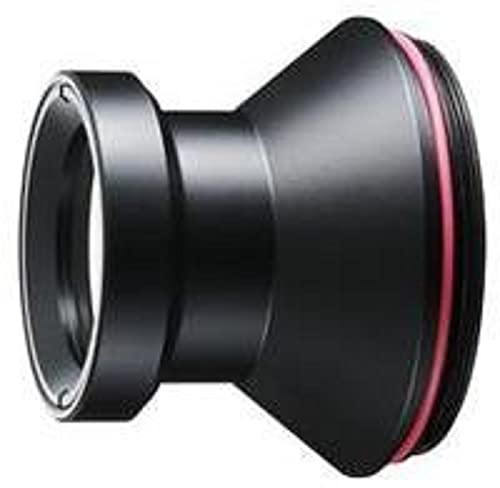 Olympus PPO-E03 Oblò per Obiettivo Quattro Terzi Zuiko Digital, Nero/Rosso