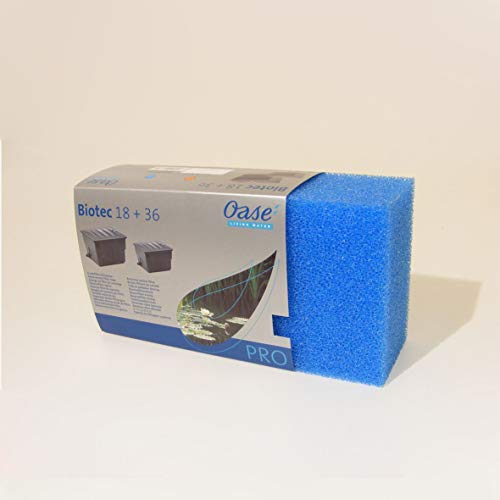 Oase 56737 Ersatzschwamm Biotec 18 / 36, blau
