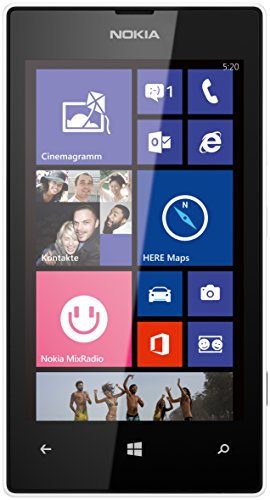 Nokia Lumia 520 Smartphones (10.1 cm (4 inch) Touch-Screen WVGA IPS, 5.0 MP Car Focus Camera, 1.0 GHz Dual Core Processor, Windows Phone 8)
