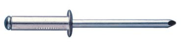 Index RENO4806-Chiodo con testa scanalata in alluminio 4,8 x 06 Ud. (Confezione da 500)