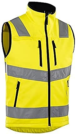 Blaklader 30492517 HOCHVISKOSE SOFTSHELL-WESTE, Gelb, grootte XXXL