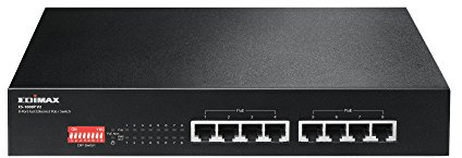 Edimax ES-1008PH V2 8 PoE+ 10/100 Ports with DIP Switch
