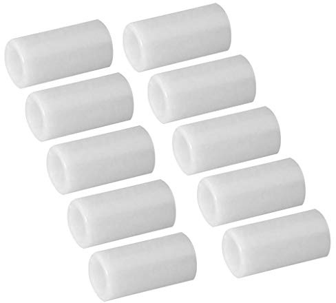B Baosity 10x Manchon en Céramique De Remplacement Optique De Fibre De 7 Mm pour Stylos Lumière Blanche, Blanc