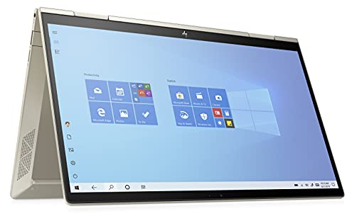 HP Envy x360 13-bd0080ng (13,3 Zoll/Full HD OLED) 2in1 Convertible Laptop (Intel Evo, Intel Core i7-1165G7, 16GB DDR4 RAM, 1TB SSD, Intel Iris Xe Grafik, Win 10, QWERTZ) Silber, Fingerprintsensor