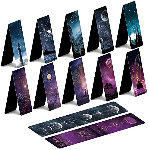 Coole magnetische Lesezeichen, Weltraum-Lesezeichen für Buchliebhaber, Bulk-Lesezeichen für Damen und Herren, einzigartiges Lesezeichen zum Lesen, Studenten, Klassenzimmer-Geschenke, Schulpreis,