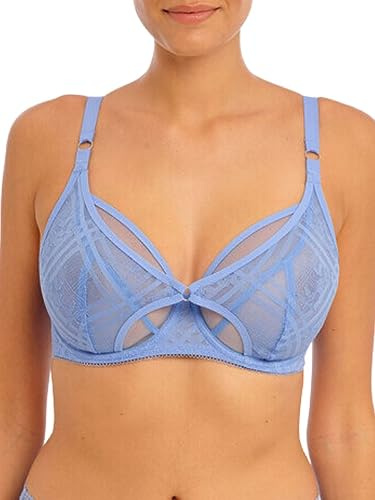 Freya Fatale High Apex Bra Cornflower Blue 36E