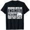 Mit einem Ingenieur zu streiten ist wie ein Schwein im Schlamm zu ringen T-Shirt