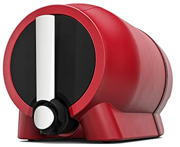 Pinter 3 - All-in-One Brewing Equipment for Craft Beers with Dock & Tap - Fridge Friendly Size, Makes 10 Pints - Durable & Lightweight Polymer - Beer Ingredient Kit Sold Separately - Rich Red