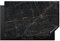 KitchenYeah© Copri Piano Cottura Induzione 81x52 cm Coprifornelli Fornello Proteggi Tutto per la Cucina Fornelli Marmo - Nero - Oro - Grigio - Struttura in marmo