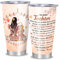 ZenMood Geschenk für Tochter, An Meine Tochter Geschenke Thermobecher, Geburtstagsgeschenk Tochter, Geschenkideen Kaffeebecher Auslaufsicherem (20oz)