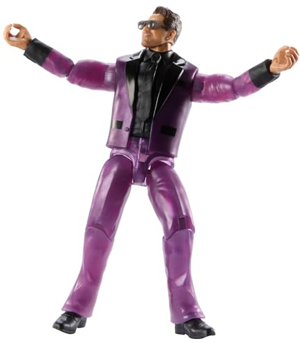 WWE Actionfigur, 15,2 cm großes Sammlerstück The Miz mit 10 Artikulationspunkten und lebensechtem Look