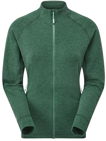 Rab Women's Nexus Lightweight Fleece Jacket for Trekking & Climbing - Green Slate - Medium