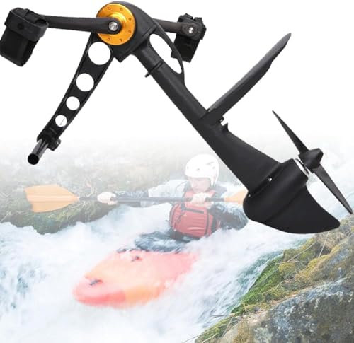 GWWBD Pedalantrieb - Geeignet für Kajaks und aufblasbare Fischerboote, stabiler und langlebiger Pedalantrieb Antriebsvorrichtung für Radar-Kajaks, 1 Person Fußbetriebenes Kajak