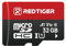 REDTIGER Carte micro SD haute vitesse 32 Go avec adaptateur, microSDHC UHS-I classe 10, U1, V10 A1, compatible avec les caméras embarquées et l'enregistrement vidéo