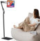 AONAT Soporte de Suelo para Tableta, Soporte para Tablet de Suelo con Brazo Plegable Ajustable, Giratorio de 360 Grados, para iPad/iPhoneX/iPad Pro u Otros Dispositivos de 4.7 a 12.9 Pulgadas