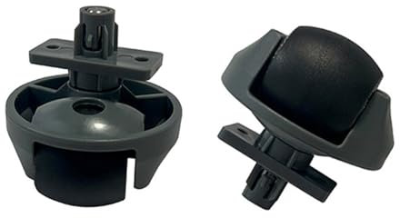 Fhkpsqkcn Rueda delantera de repuesto para aspiradoras robóticas G20S T7S G10S, accesorios de repuesto