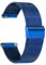 TStrap Metall Uhrenarmband Edelstahl Mesh - Blau Schnellverschluss Armband Uhren für Herren Damen - Weich Ersatz Smartwatch metallarmband Uhr - 10mm 12mm 14mm 16mm 18mm 20mm 22mm