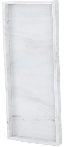 Large Multipurpose Silicone Storage Tray for Kitchen Organizer, Living Room Utility, Gray 36x25cm