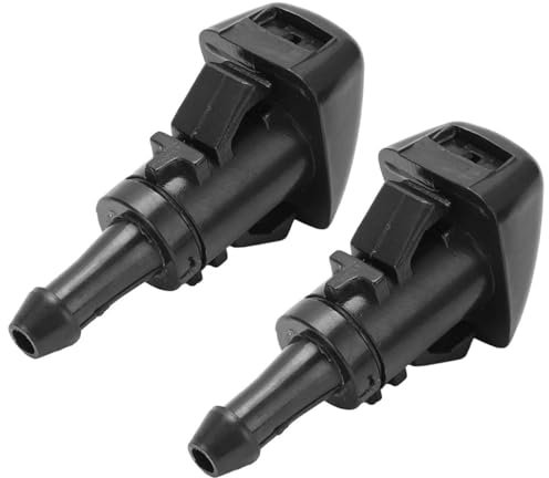 2pcs Washer Jets, Front Windshield Washer Nozzles for Kia Sportage Hyundai I30 I20, Tucson, Kia Venga, Kia Soul, Wiper Blades Accessories