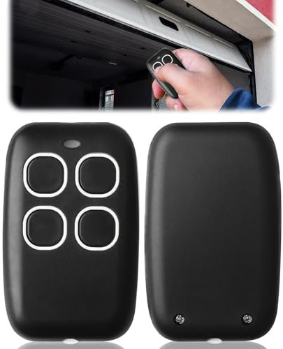 Telecommande Universelle Portail de 250 à 915 MHz Telecommande Porte Garage 4 en 1 Rolling Code Universelle Multifréquence Bip Portail avec Batterie Compatible avec Came TOP432NA TOP432EE TOP432EA