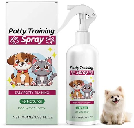 YONGRRL Pup/Py Potty Training for Dogs, 100ml Pet Toilet Attractant & Training Aid, Guides Dogs to Designated Areas, Toilet Location Helper