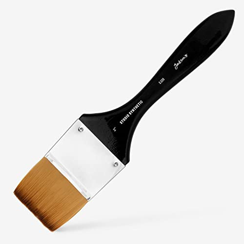 2 plat Jackson's Studio Pinceau aquarelle synthétique