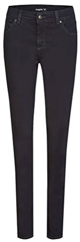 ANGELS Slim Fit Jeans Jeans Skinny mit cleanem Denim mit Label-Applikationen