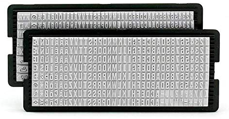 Trodat Buchstabenset 6004, Schriftgröße 4 mm, 288 Zeichen
