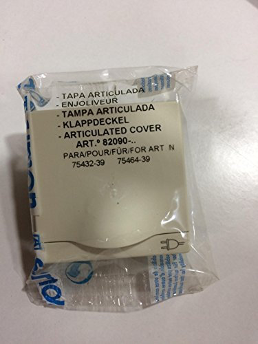 Simon 82090-31 placa de pared y cubierta de interruptor Marfil